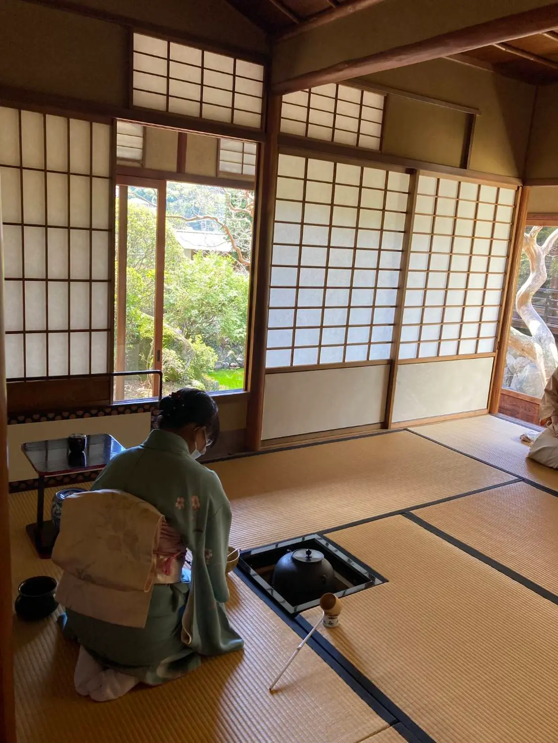 茶道の様子
